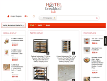 Tablet Screenshot of hotelbreakfasthub.com